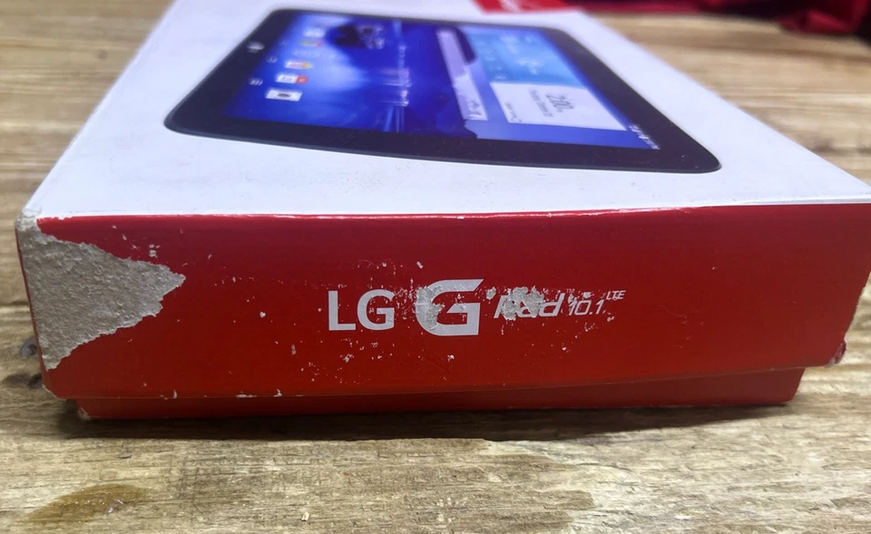 USED LG G Pad 4G LTE Tablet (Black 10.1 -Inch Verizon) -- ***Burnt Screen*** - Image 3 of 4