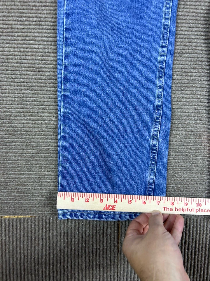 Vintage Tommy Hilfiger Relaxed Jean Size 5/31 (29x30) 100% Cotton USA Spell Out - Image 3 of 4