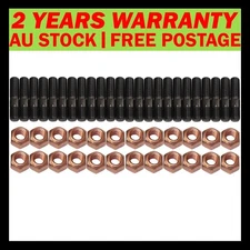 24 Pcs M8x1.25x40mm High Tensile Stud Kit for Manifold & Turbo