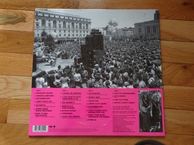 New The RAMONES Live San Francisco 1979 PINK VINYL 2LP Record