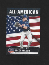 2026 Panini USA Baseball Stars & Stripes Jacob Wilson Disco Black Prizm 1/1