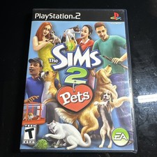 Sims 2 Pet’s (Sony PlayStation 2, PS2 2005) Complete W/ Manual CIB