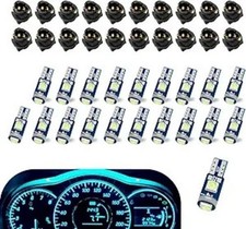 20pcs 74 Led Bulb Dash Lights Super Bright T5 37 74 Wedge Led Color Ice Blue 20pcs 74 Led Bulb Dash Lights Super Bright T5 37 74 Wedge Led Color Ice Blue