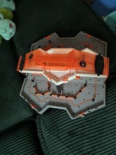 Hexbug Nano Hive Habitat Arena Carry Case Playset Gray and Orange-EUC