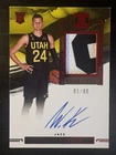2022-23 Panini Impeccable Walker Kessler Rookie Patch Auto Red /88 On Card (RC)