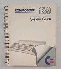VG Condition-1985 Vintage Commodore 128 System Guide-PC