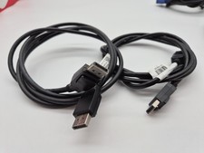 2X HP DisplayPort Cable 6ft. DP to DP 917463-011 Display Port Used