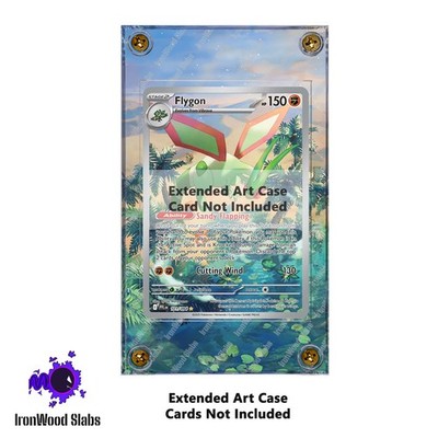 Flygon 101/094 Me02: Phantasmal Flames Holo Illustration Rare Extended Art Case