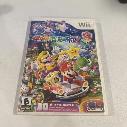 Mario Party 9 (Nintendo Wii, 2012) CIB TESTED