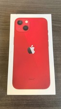 Authentic Apple iPhone 13 128GB Red Empty Box Only
