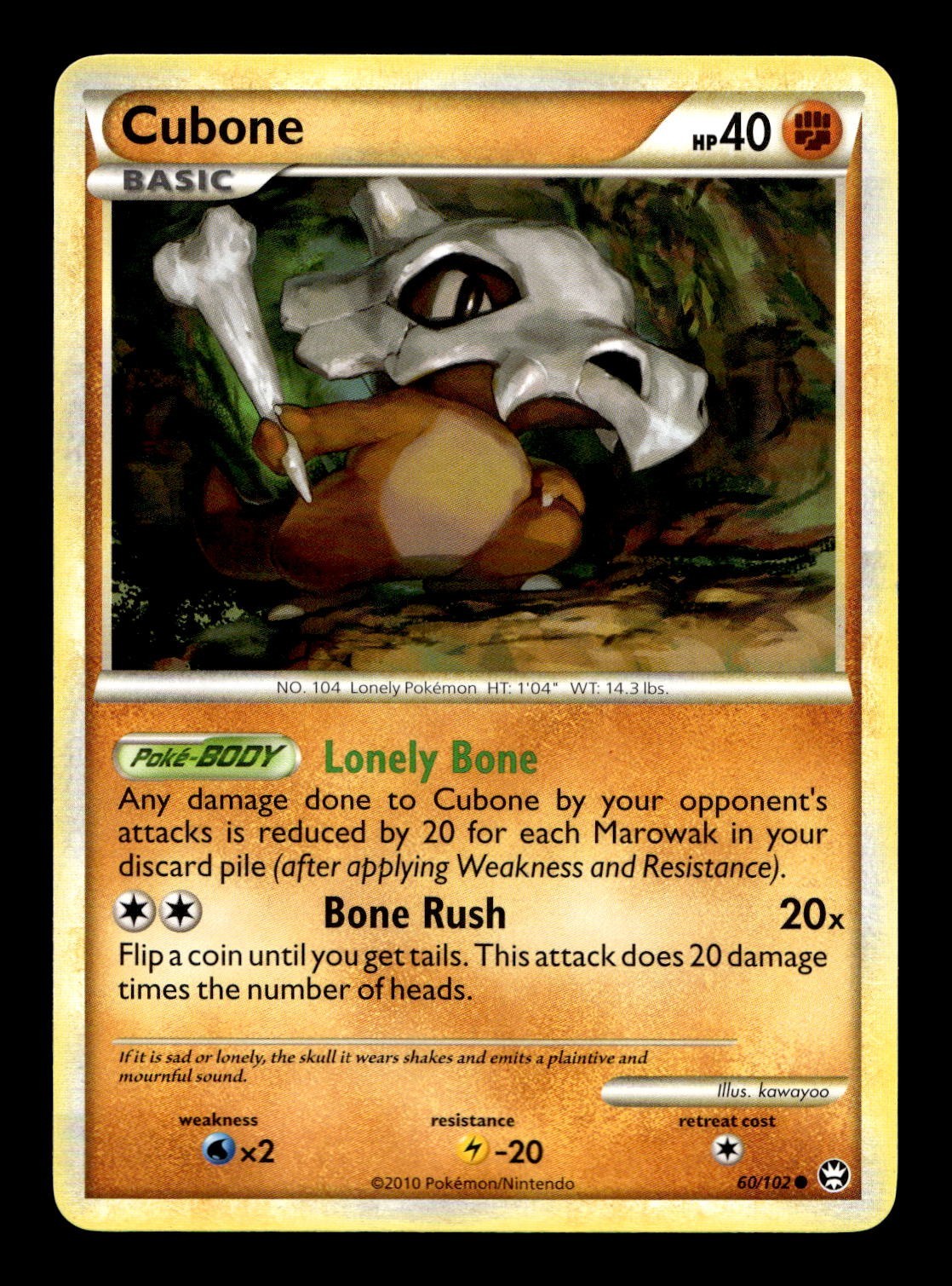 Cubone Marowak Pokemon Card! Rare Holo/Reverse Holo GX EX Choose Your Cards!