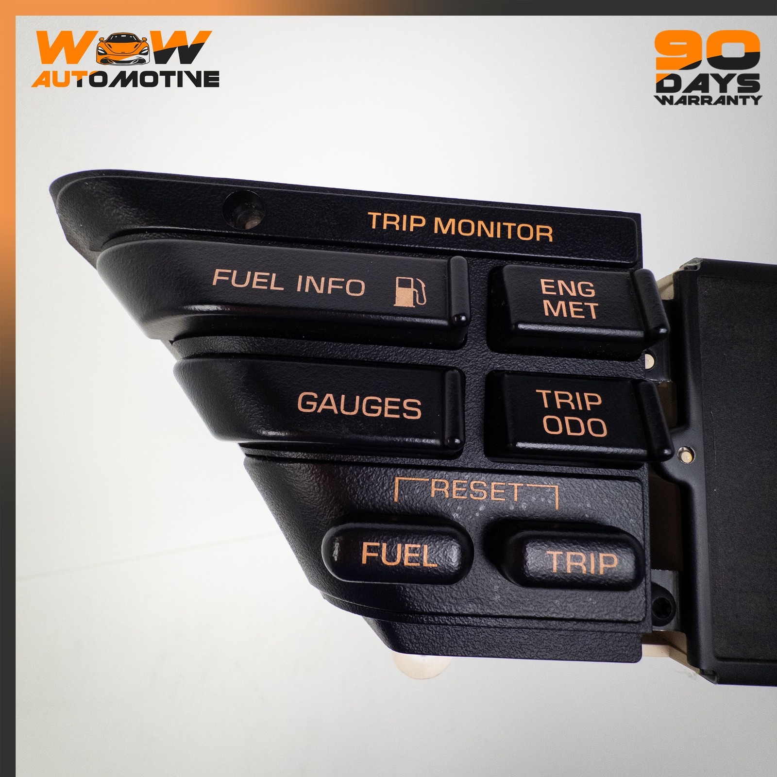 92-93 CHEVROLET CORVETTE C4 DRIVER INFORMATION CENTER DISPLAY SCREEN SWITCH OEM