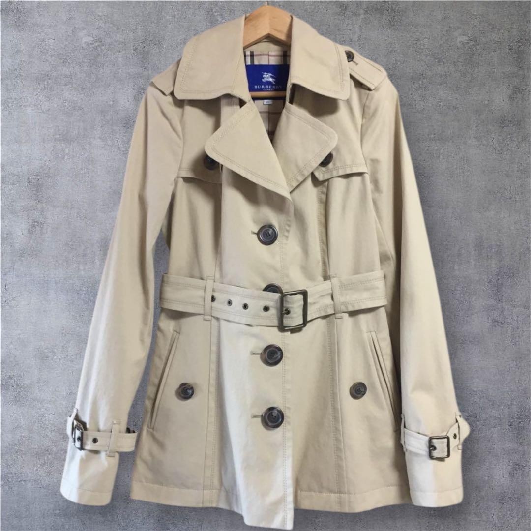 Burberry   Condition  Blue Label Trench Coat 38 thumbnail 5