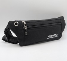 Foxelli Outdoor Gear Marsupio Marsupio Nero Cinghia Regolabile Tasche Zip
