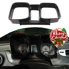 Black Car Instrument Dashboard Cover Trim For Chevy Camaro 2010-2015 Accessories