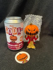 Funko Soda Figure - Limited Ed - Pumpkin King Jack - 2021 FallCon Exclusive