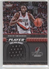2017-18 Panini Player of the Day Memorabilia Caleb Swanigan #CS 0o9