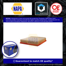 Air Filter fits VAUXHALL VIVARO X83 2.0D 06 to 14 NAPA 4411279 91168237 4414665