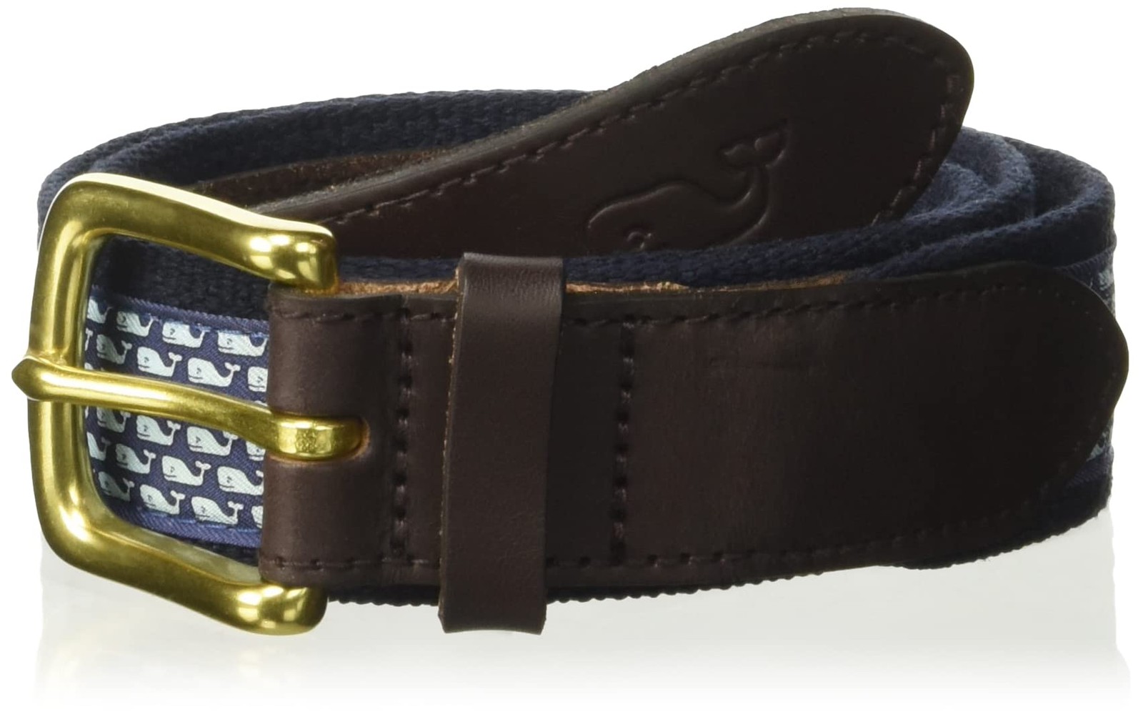 Vineyard vines Vineyard Whale Canvas Club Belt Vineyard Navy 30 11390₽