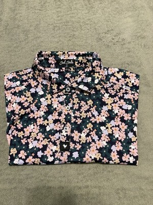 Bad Birdie Whistling Straits Golf Polo - Men s Large - Very Nice! See Photos!