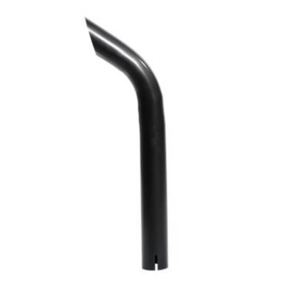 Exhaust Pipe Stack Replacement UNIVERSAL - 1-3/4'' x 17.71'' End Pipe Black