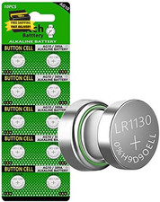 10Pcs 1.5V AG10 Alkaline Battery 189 389 AG10 LR1130 LR54 V10GA Battery Alkaline