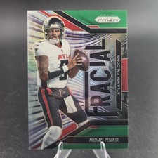 2025 Panini Prizm - Fractal Michael Penix Jr. #10 Green Prizm