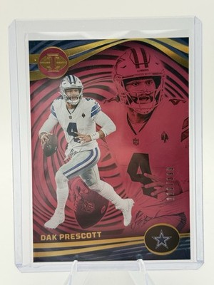 2023 Panini Illusions - Dak Prescott #27 Pink /399 Dallas Cowboys