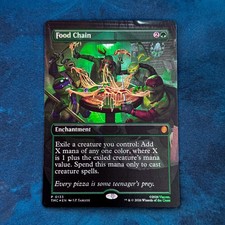 FOIL Food Chain 0133 133 TMC TMT XTMC MTG Commander Teenage Mutant Ninja Turtles