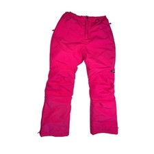 Lands  End Kids Insulated Snow Pants   Hot Pink   Size 14   Grow-A-Longs Ski