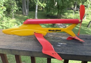 Vintage 1967 Ideal ThunderStreak toy Hydrofoil Super Fast water snow land