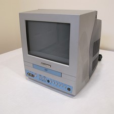 Sylvania CRT TV with Built-In DVD Player 9.5" Screen Portable Kitchen SRTD309