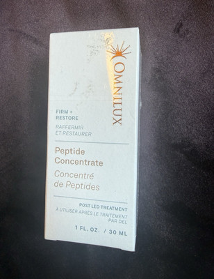 Omnilux Peptide Concentrate Firming Restoring Post LED Treatment 1 fl oz 30 ml