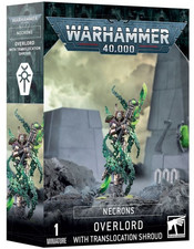 Warhammer 40,000: Necrons - Overlord with Translocation Shroud GW 49-70 NIB