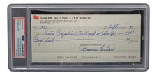 Maurice Richard Signed Montreal Canadiens  Bank Check #237 PSA/DNA