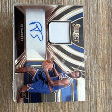 Panini 2019-20 Select RJ Barrett Rookie Jersey Autographs #RJA-RJB /199 Knicks