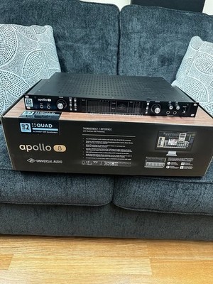 Universal Audio Apollo 8 QUAD Thunderbolt Audio Interface - Black