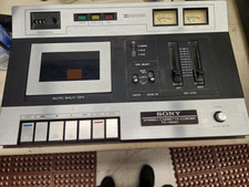 Sony TC-118SD Stereo Cassette-Corder for Parts or Repair , Powers on,
