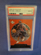 1998-99 Upper Deck Ovation - Michael Jordan #7 PSA 10