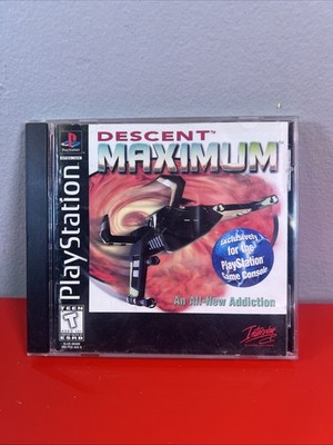 Descent Maximum (Sony PlayStation 1, 1997) CiB 
