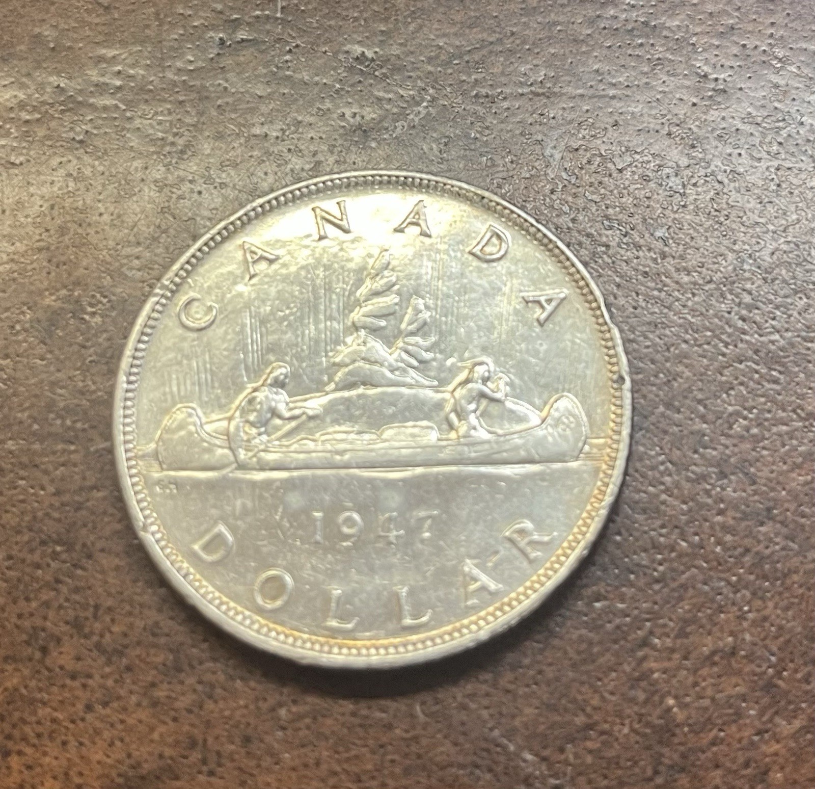 1947 Canada Dollar - Blunt 7