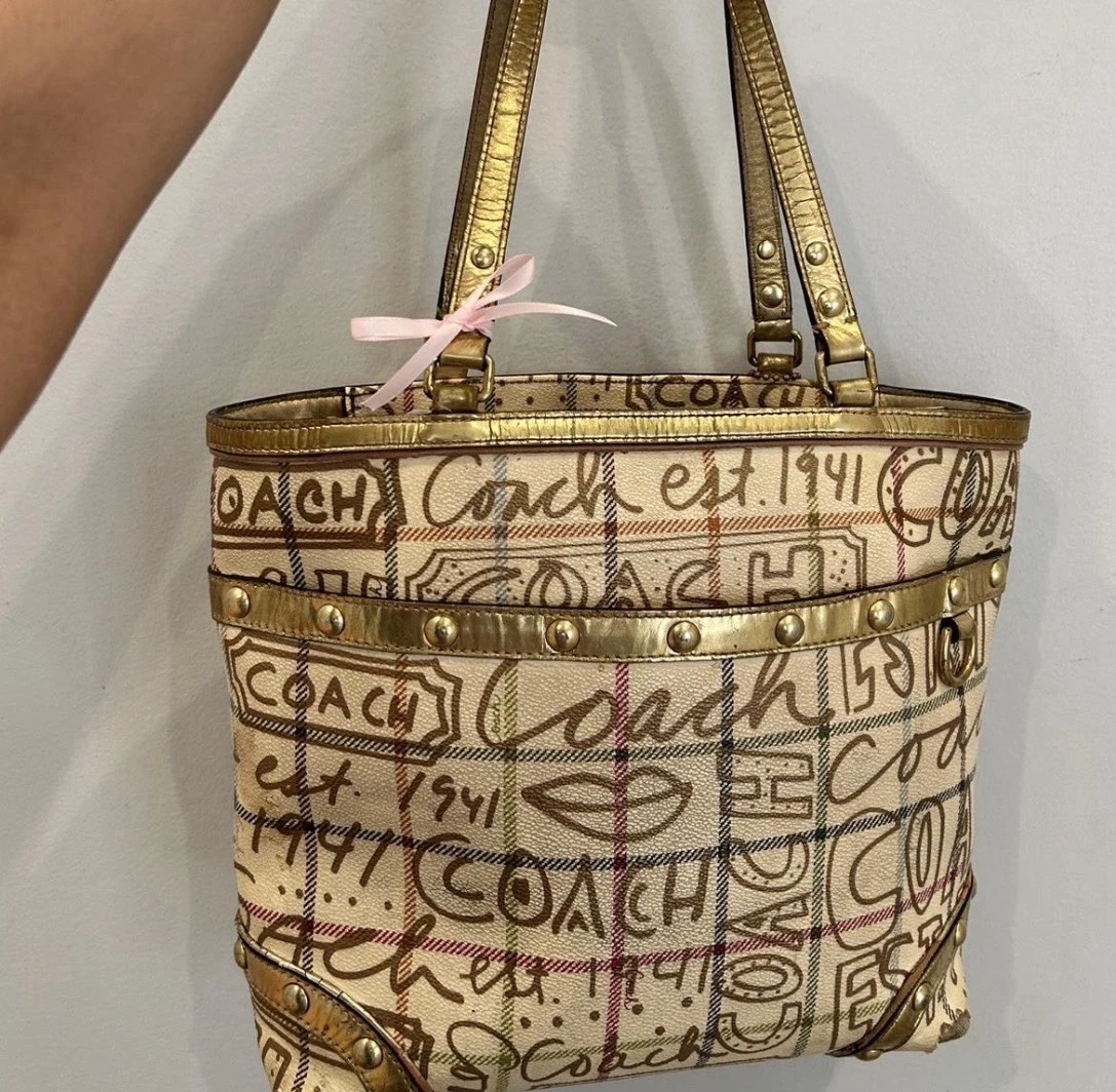 Coach Tote Beige Bags & Handbags for Women for sale - eBay