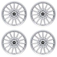 4 Ats Felgen Streetrallye 6.5Jx16 ET20 4X108 Sil FüR Opel Cosa Crossland Mokka