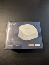 NEW Sealed eero 6 Mesh Wi-Fi 6 Extender Dual-Band AX1800 Add-On Only White