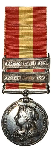 Canada General Service Medal, 1866-70 Fenian Raids, Brockville Infantry Co.