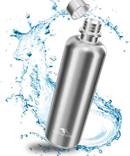 Soda Stream Bottle 35Oz Stainless Steel Water Bottle Replacement for Sodastream