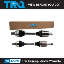TRQ Front CV Axle Shaft Assembly Set Fits Mercedes-Benz