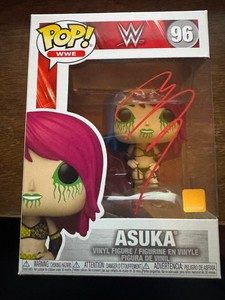 WWE Asuka Signed Funko Beckett Authenticity 96