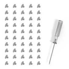 M.2 NVME SSD Screws Kit, 50pcs M.2 NVME Mounting Screws for M.2 NVME SSD Mountin