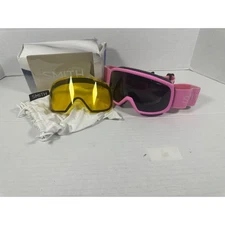 Pink Smith I/O MAG Snowboard Ski Goggles Pink Frame Bonus Lens In Bag